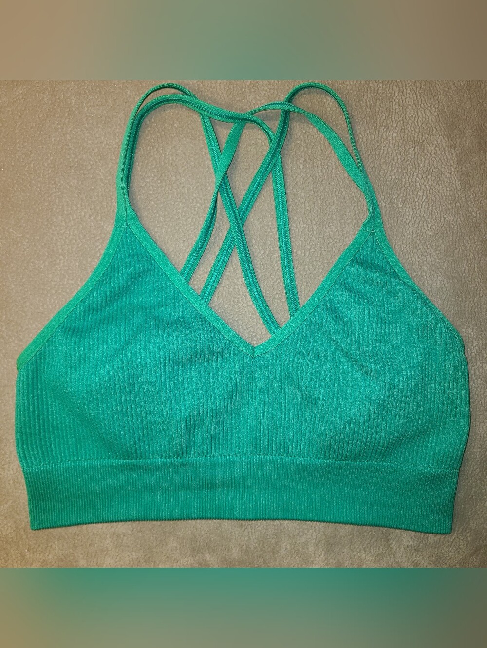 Aerie Bralette Green Small